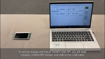1. How To Connect With Display (Winstar Entry Level UART Display)