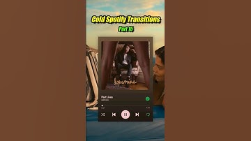 😱 WAIT FOR THE TRANSITION... 🤯😍 Coldest Spotify Transitions (Part 15) #shorts