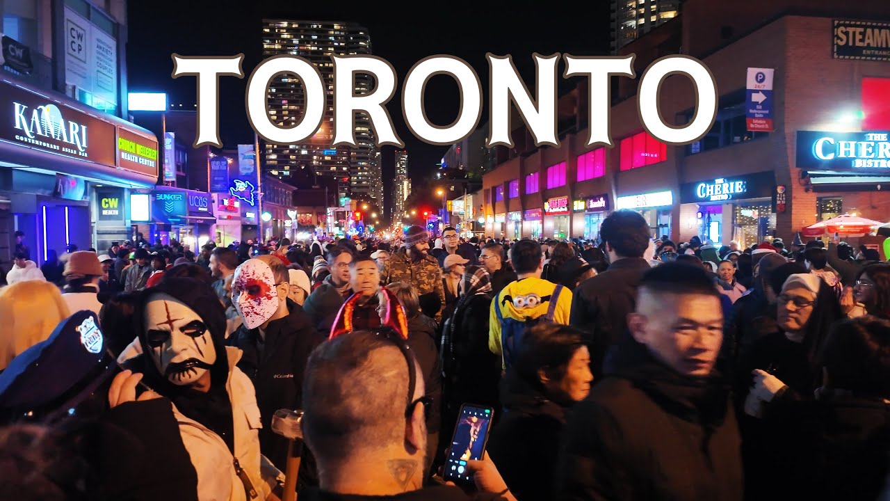 Самая масштабная уличная вечеринка в честь Хэллоуина в Торонто 2025 года