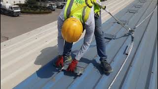 How to Use a Double Lanyard Harness on a Rooftop with a Lifeline on 6th March 2025