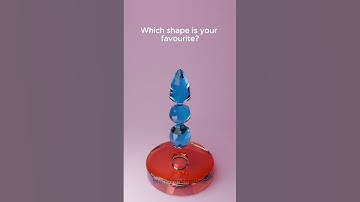 3D Shapes VS Jelly | Which one is your favourite?🤔 #Satisfying #Blender #3D #Simulation #Animation