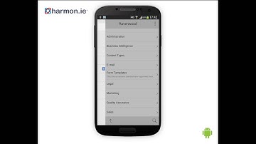 harmon.ie for Android - Training Video - "Updates" Activity Stream