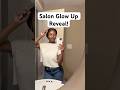 Salon Day Transformation | Relaxed Hair Revamp #shorts