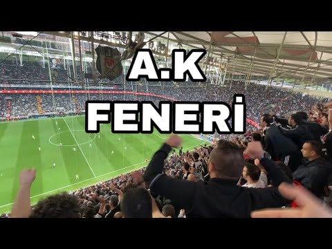 Kapalı Gol sonrası fenere küfür Beşiktaş - Fenerbahçe