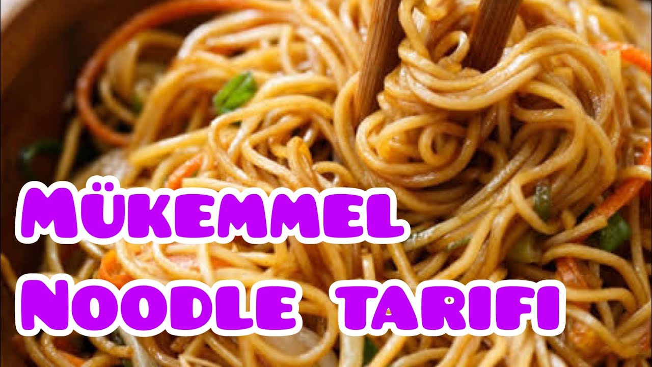 noodle tarifi soya soslu noodle tarifi 5 dk da noodle youtube