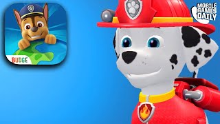 PAW PATROL RESCUE WORLD - Fireman Marshall saves the day!