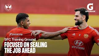 SFC Training Ground | Focused On Sealing The Job Ahead