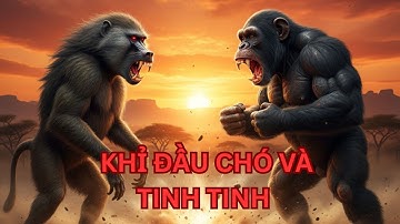Cuộc Chiến Sinh Tồn Đẫm Máu: Khỉ Đầu Chó Đối Đầu Tinh Tinh