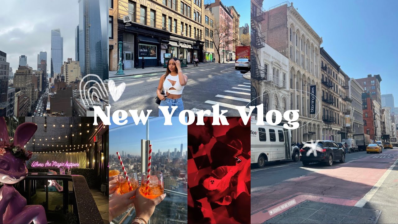 NYC VLOG: Exploring the city, Catch NYC & must-try bars & restaurants!