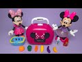 3 Minutes Satisfying With Unboxing Disney Minnie Mouse Mini Kitchen Set ASMR (No Music)