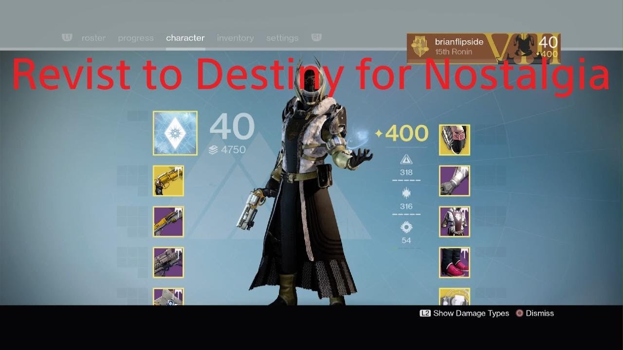 Destiny Nostalgia revist