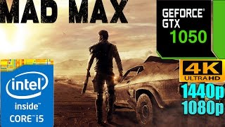 Mad Max GTX 1050 2GB | 1080p - 1440p - 4K
