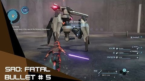 Sword Art Online Fatal Bullet Play-Through #5 | Story Mode