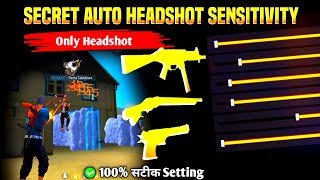 Rahasia Setting Sensitivitas Auto Headshot di Free Fire // Setting Sensitivitas Terbaik