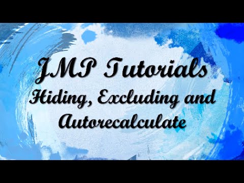 JMP 12 Tutorials