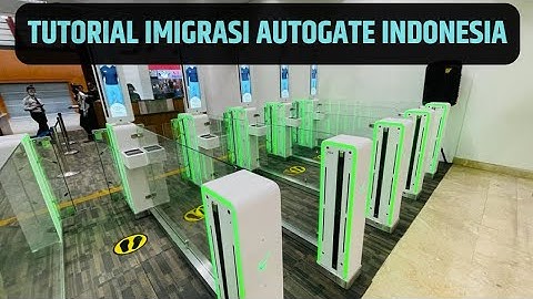 CARA MENGGUNAKAN AUTOGATE BANDARA SOEKARNO HATTA Hatta | vlog #112