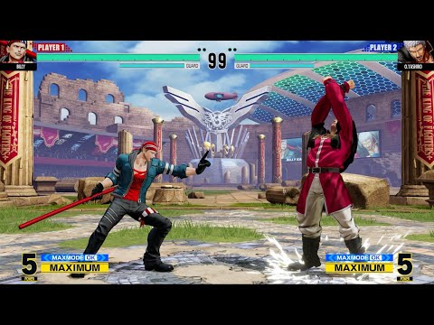 Billy Kane vs Orochi Yashiro (Hardest AI) - KOF XV