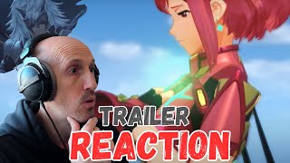 So, this is Xenoblade Chronicles 2! Official Game Trailer Reaction!