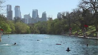 Barton Springs: Recent rain has helped water flow, but it's not enough to alleviate drought