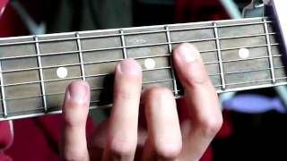 How to Play Alices's Restaurant Rif  " How to play" "By Coolhand Luke" Part 2 chords