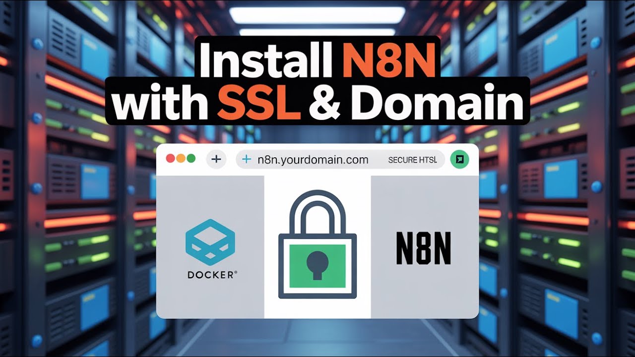 Install n8n on VPS with Docker + SSL & Custom Domain | Step-by-Step ...