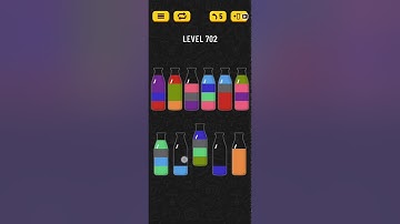Soda Sort Puzzle Level 702 Walkthrough Solution Android/iOS