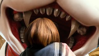 Graphic Giant Cat Eats People Atgw