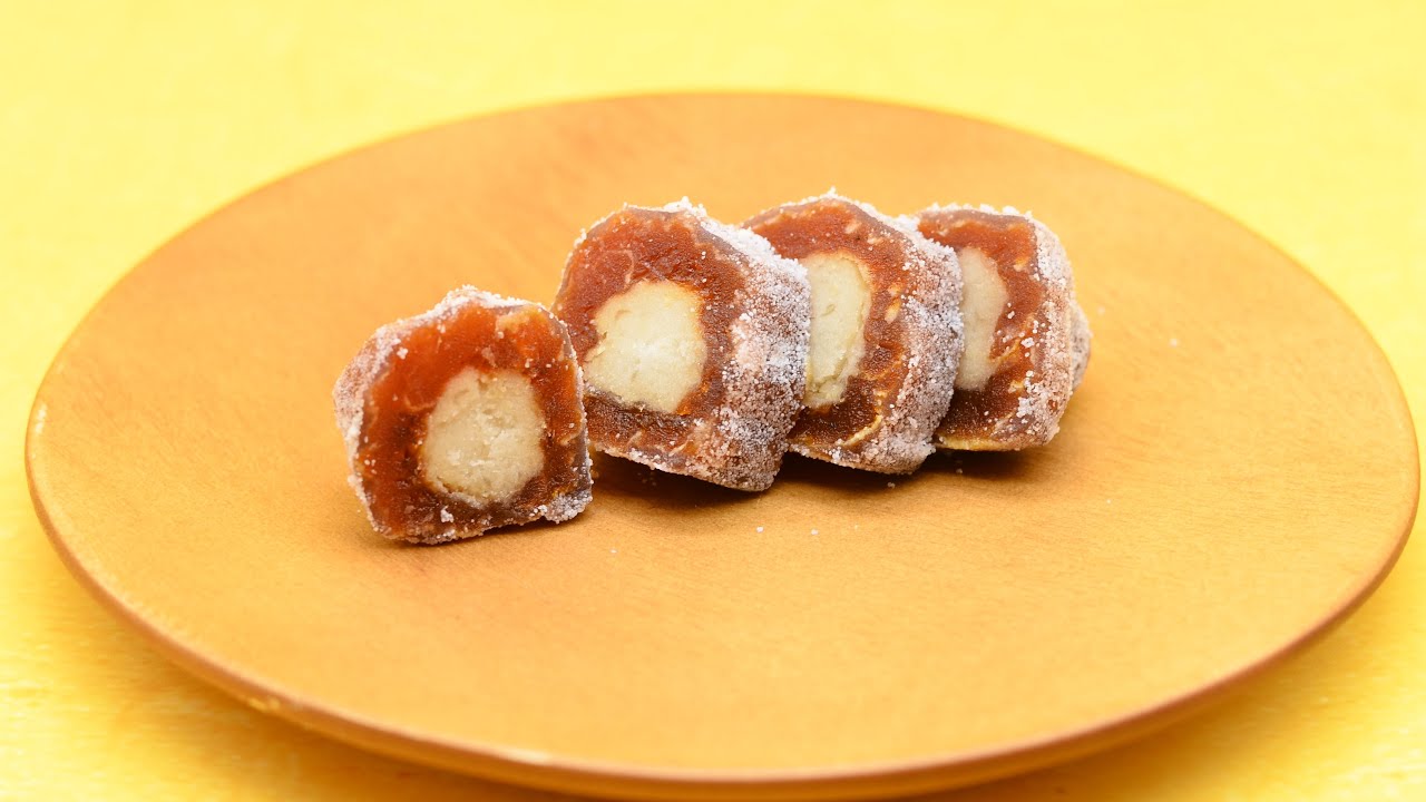 K. Minamoto】 SUIKANSHUKU Dried persimmon white bean cake 【源