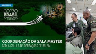 Cop 30 Coordenação Da Sala Master Com A Célula De Belém
