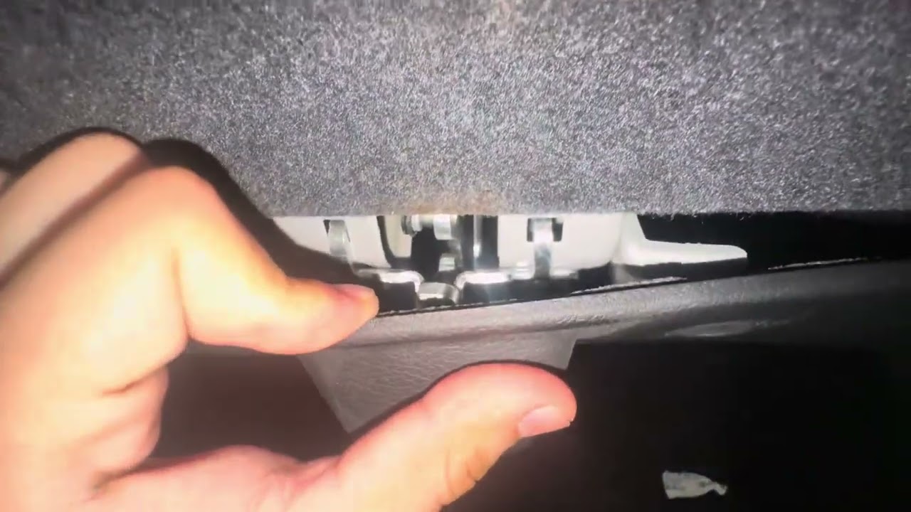 How to open Kia forte back seats from outside- Kia forte trunk latch stuck