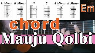 Chord Guitar Mauju Qalbi cover by indra ipul