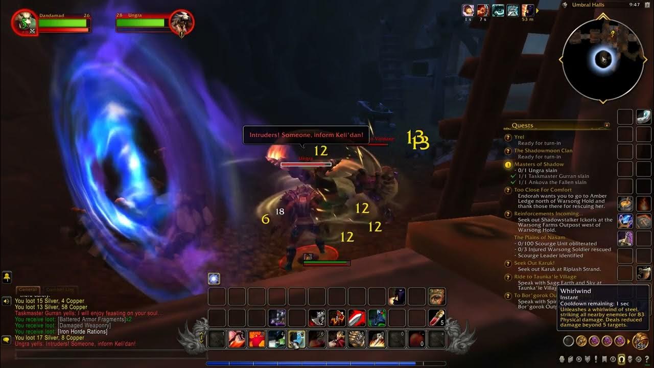 Casual wow current warrior 6 wod intro quest youtube