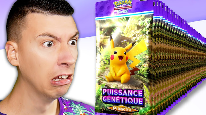 J'AI OUVERT 120 PAQUETS DANS POKEMON POCKET JCC