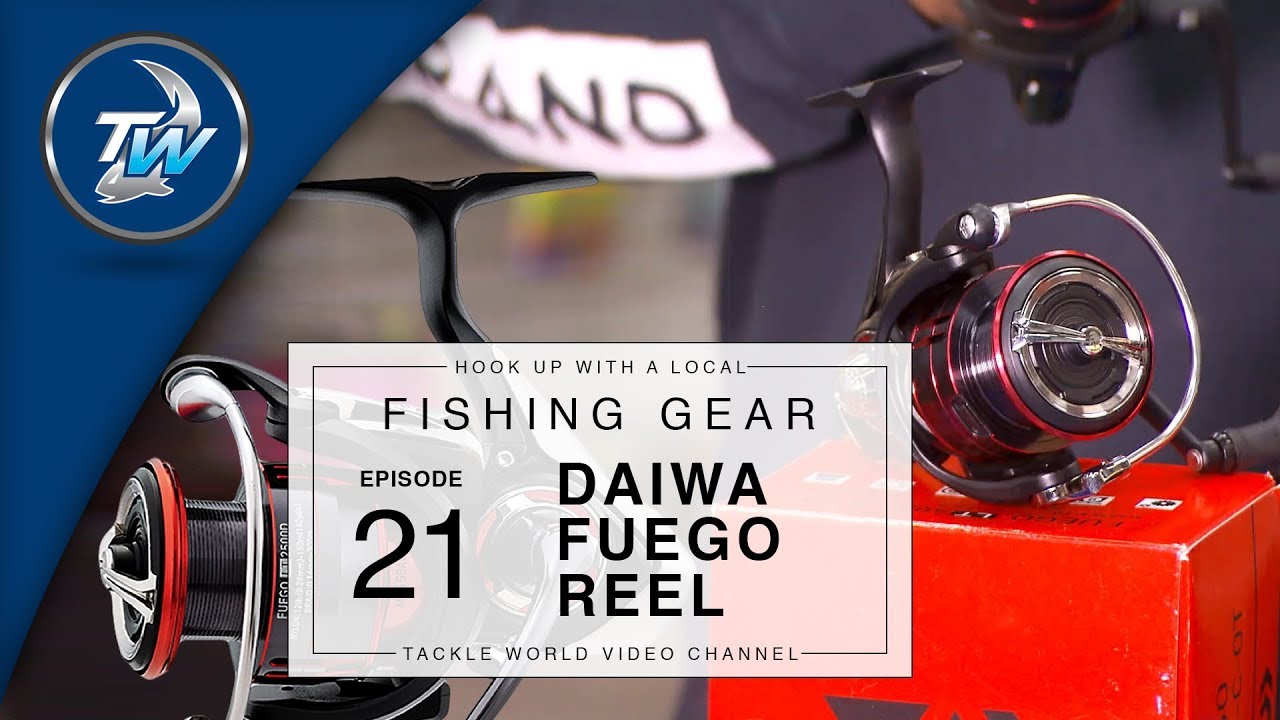 Daiwa 21 Fuego Spin Reel | Versatility At It's Best - YouTube Daiwa 21 Fuego Spin Reel | Versatility At It's Best - YouTube