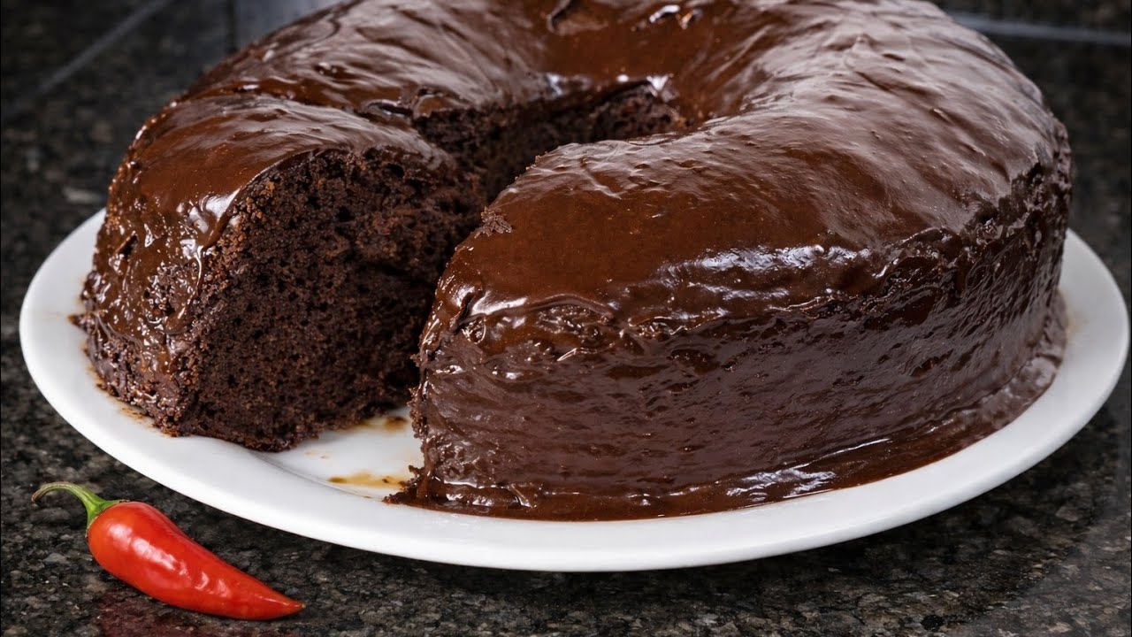 Todo mundo duvida desse Bolo de Chocolate
