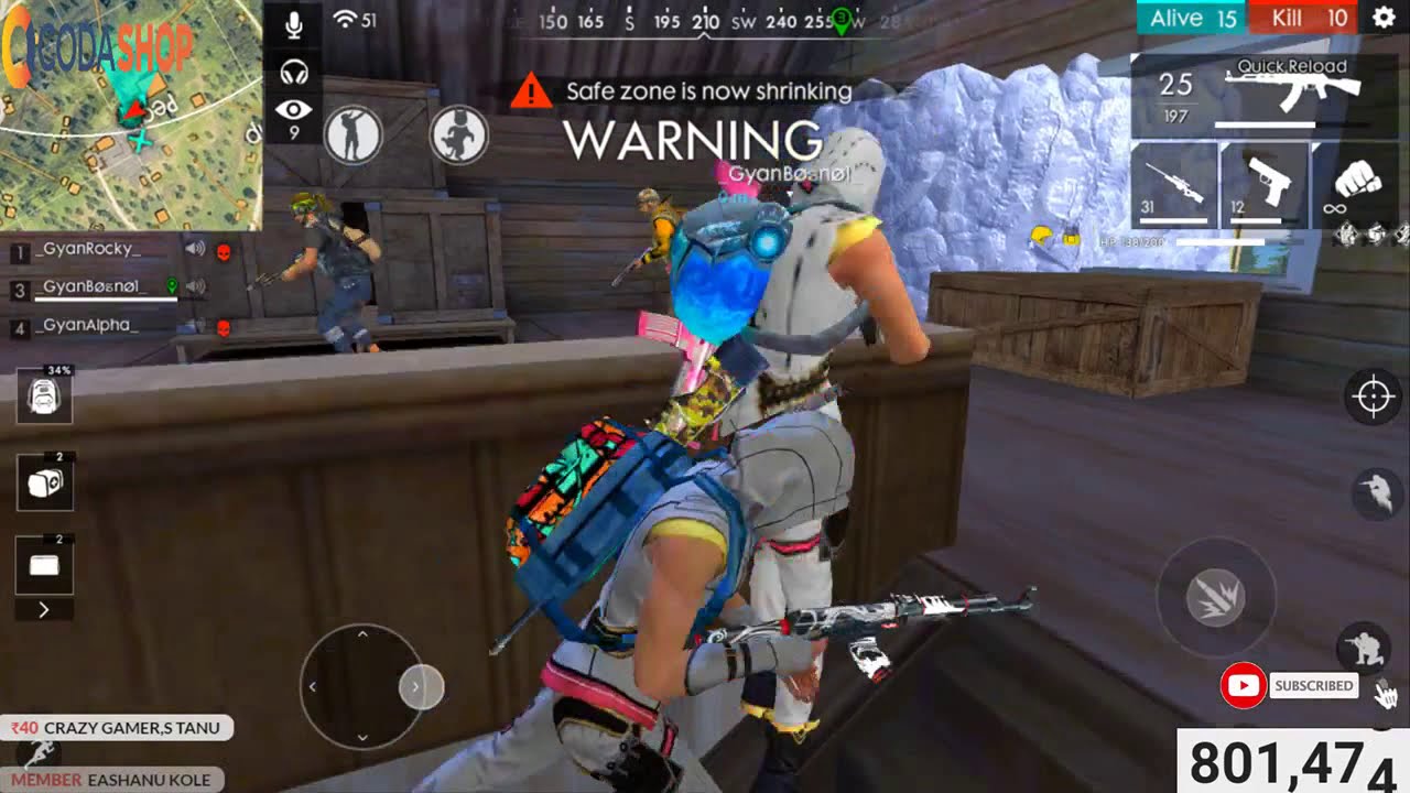 Booyah Bareng Subscriber | Garena Free Fire by Andhika Gemintang - 