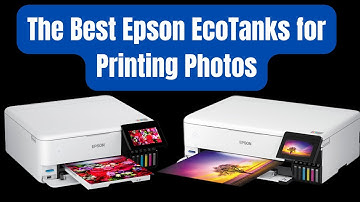 The Best Epson Eco Tank Printers For Printing Photos [Dye Vs Pigment Ink]