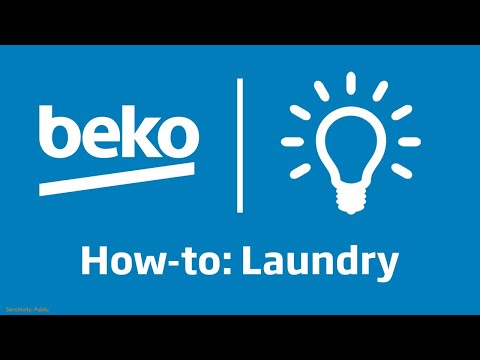 How to store and load detergent into your Beko Washing Machine