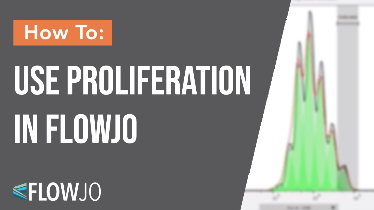 How to use Proliferation in FlowJo