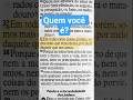 Quem você é?#aborações #mensagem