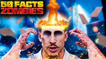 50 CRAZIEST COD Zombies FACTS that make you question everything!