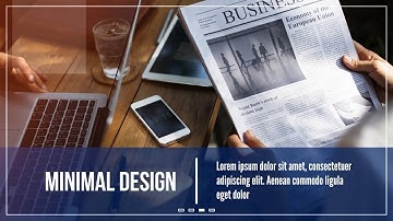 Minimal Slideshow  - after effects template