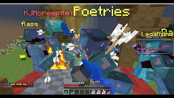 Minecraft KitMap  (Koth) INTENSE BATTLES!!!!