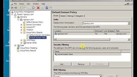 Thiết lập mật khẩu đơn giản cho các user - Windows Server