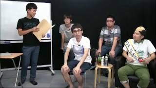 ※ミラー放送【かずのこ・こくじん・えいた・キャベツ】シロクロ中間模試試験～格闘ゲーマー学力テスト～