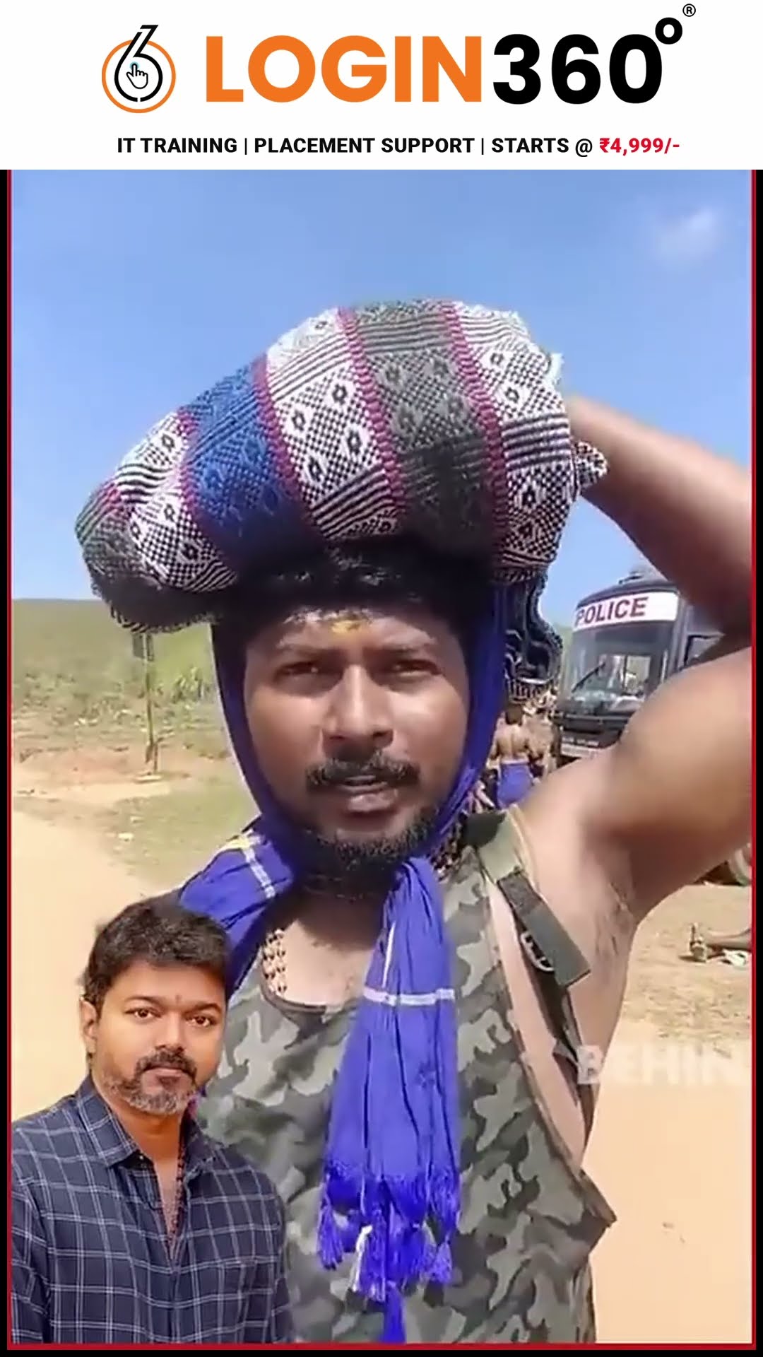 '2026-ல Thalapathy வரணும் அதுக்காகத்தான்..' ? TVK கொடியுடன் நடைபயணம் வந்த ஐயப்ப பக்தர் ?