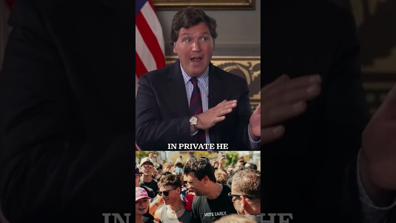 Tucker Charlie Kirk Inspired Me In This Way
