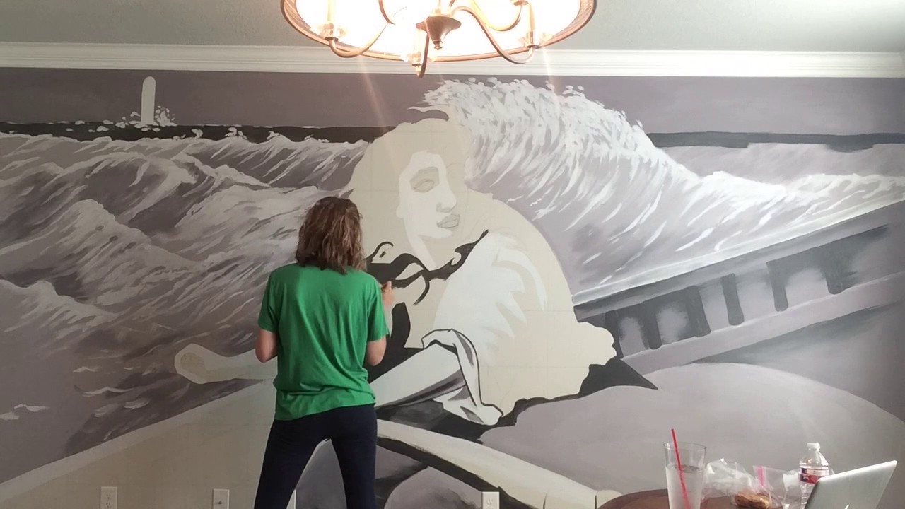 Time Lapse Mural Painting - YouTube