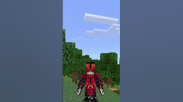 Samurai Warrior x Chainsaw Man!... #minecraft #minecraftshorts #shorts