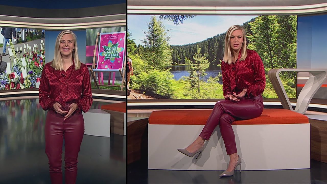 Leather Pants Satin Blouse High Heels Cecilia Knodt 20210430